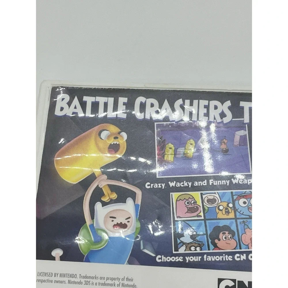 Cartoon Network: Battle Crashers Nintendo 3DS, 2016 CIB NOT Tested Hole In Case
